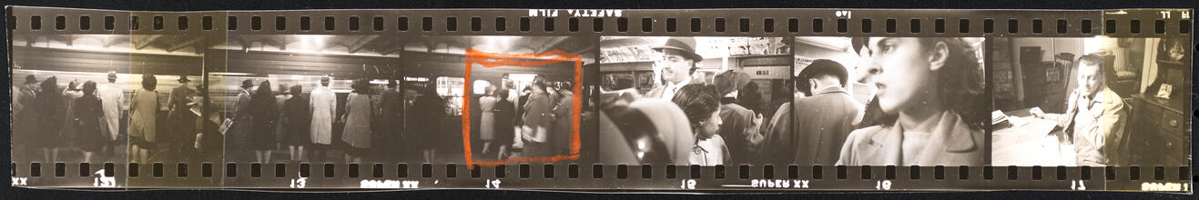 Life and Love on the New York City Subway [People boarding a subway and a crowded subway car.]