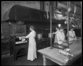 West 109th Street. Women's Hospital, kitchen, Garland ranges.