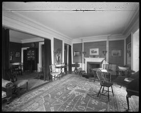 1 West 64th Street. Harperly Hall, Lewis apartment, interior.
