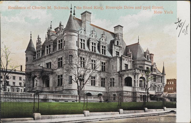 Museum Of The City Of New York - Residence Of Charles M. Schwab, The ...