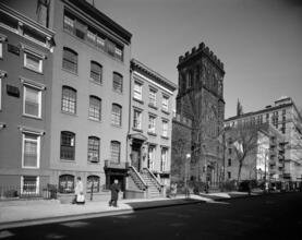 [130 and 128 Henry Street and First Presbyterian Church, 124 Henry Street.]