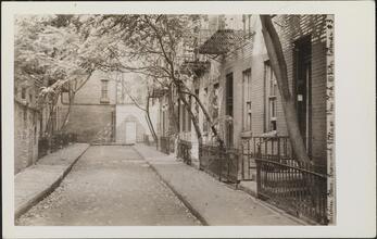 Patchin Place, Greenwich Village, New York.