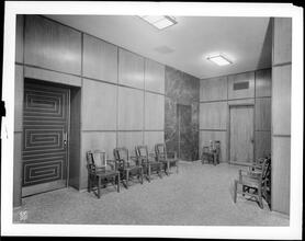22nd Street and Lexington Avenue, N.E. corner. Domestic Relations Court, interior, lobby to courtroom.