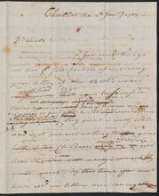 Letter from Peter Jay Munro to John Jay, January 4, 1784