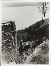[Palisades on Hudson River.]