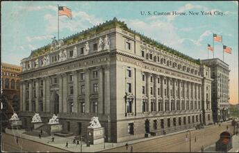 U. S. Custom House, New York City.