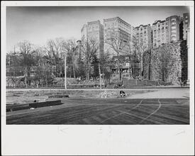 [Audubon House as it stood under the apartment houses.]