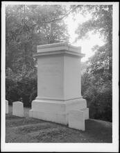 Woodlawn Cemetery. Francis H. Jenks monument.
