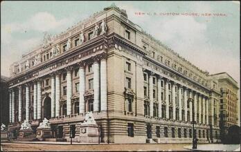 New U. S. Custom House, New York.