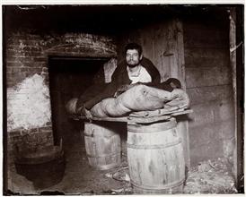 "Slept in that cellar four years."