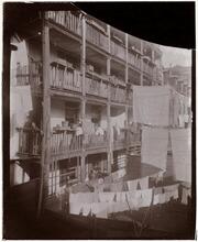 An old rear-tenement in Roosevelt Street.