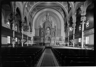 Temple Rodelph Shalom. Horizontal view.