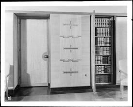 22nd Street and Lexington Avenue, N.E. corner. Domestic Relations Court, detail of library.
