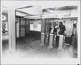 [Subway station.]