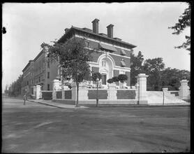 Riverside Drive at the corner of West 89th Street. [Isaac L.] Rice residence.