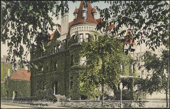 Residence on Riverside Drive, New York.