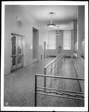 22nd Street and Lexington Avenue, N.E. corner. Domestic Relations Court, clock in banking room.