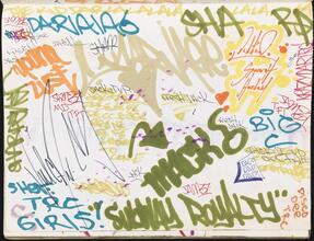 [Page in sketchbook belonging to TRC and Delta II.]