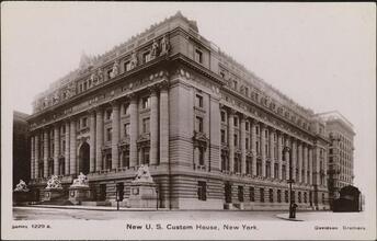 New U. S. Custom House, New York.