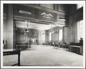East 59th Street and Lexington Avenue. Dry Dock Savings Bank. Interior