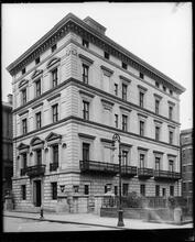 H. A. C. Taylor house, [3 East] 71st Street. Facade and side yard.