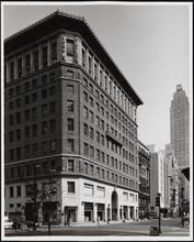 [Lord & Taylor, 424 Fifth Avenue, with 500 Fifth Avenue in background.]