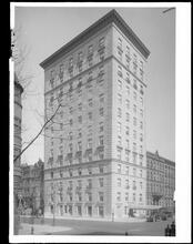 72nd Street at the N.E. corner of Madison Avenue. General exterior.