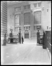 1 West 64th Street. Harperly Hall, courtyard entrance.
