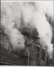 [Fire at Pechters Bakery.]