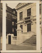 West 107th Street and Riverside Drive. Schinasi residence