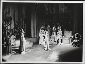 246 West 44th Street. St. James Theater. Stage show, "King Richard II" with Maurice Evans and Ian Keith