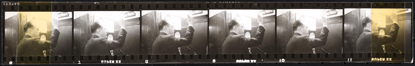 Life and Love on the New York City Subway [Man on subway.]