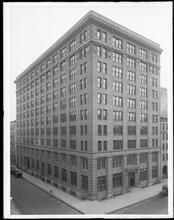 2nd Avenue at the S.E. corner of 22nd Street. Building.