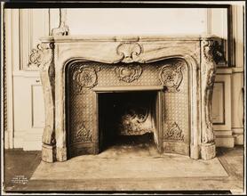 608 Fifth Avenue. Goelet residence. Interior, mantel