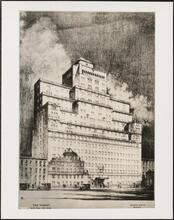 26-40 West 54th Street. The Dorset. Artist rendering