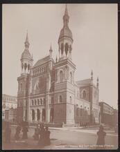 Temple of Emanuel -- N.E. Cor. 43rd and 5th Ave. NY.