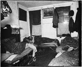 In a Ludlow Street tenement lodging cellar.