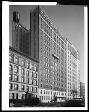 211 West 106th Street. Looking N.E. at exterior of apartments.