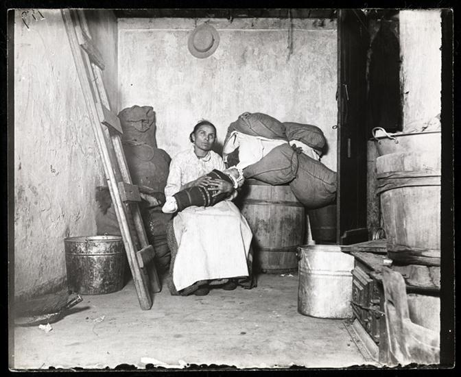 In the Home of an Italian Rag-picker, Jersey Street