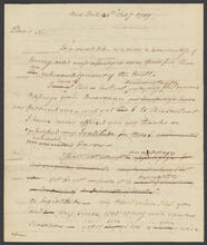 LETTER FROM PETER JAY MUNRO TO JOHN JAY