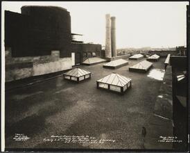 Borden's Farm Products Co. #90 Third Ave. Brooklyn N.Y. Looking S.E. on Roof from Dean St. end of Building