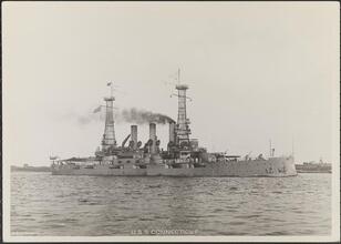 [U.S.S. "Connecticut".]