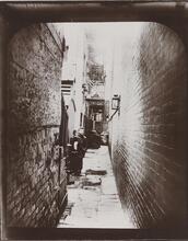 Nibsy's Alley at 47 1/2 Crosby Street, torn down in the Fall of 1895.