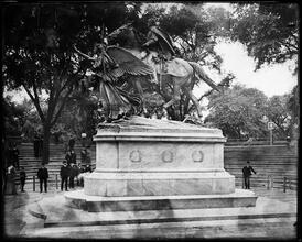 [Statue of Sherman in Central Park, 5th Avenue and 59th Street. Setting and pedestal by Charles McKim.]