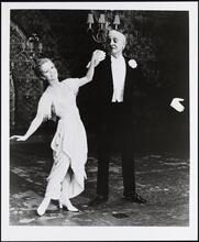 [Debbie Reynolds as Irene O'Dare and Hans Conried as Madame Lucy in "Irene".]