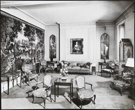 [Bedroom in the residence of Gilbert W. Keech.]