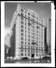 465 West End Avenue at 82nd Street, N.W. corner. Apartments.