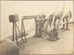 [Machine in a Brooklyn Rapid Transit machine shop.]