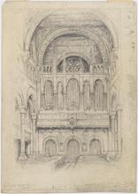 Interior, Temple Emanu-El, Fifth & 43rd St.
