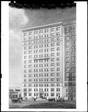 610 West 110th Street. Watercolor, rendering dated 1921.